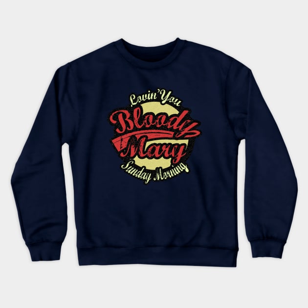 Bloody Mary Crewneck Sweatshirt by Sideways Tees